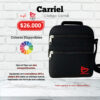 Morral tipo carriel marca BORDY