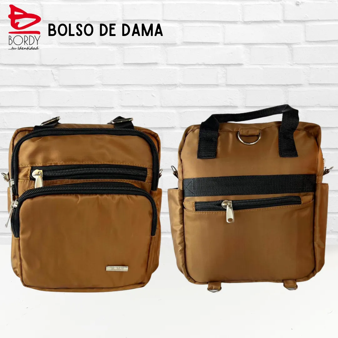 Bolso Dama 01 4 Bolso de dama-Bordy-color marron claro