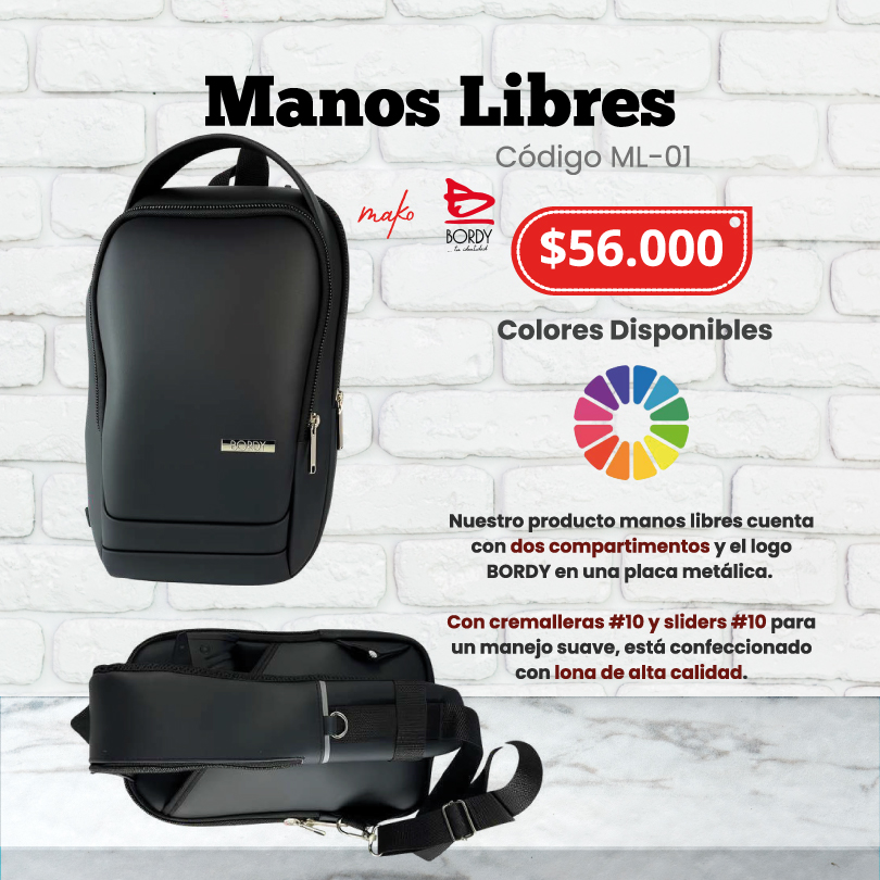 Maletín manos libres- Bordy