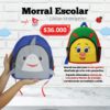 Morral Escolar -kindergarten-Bordy