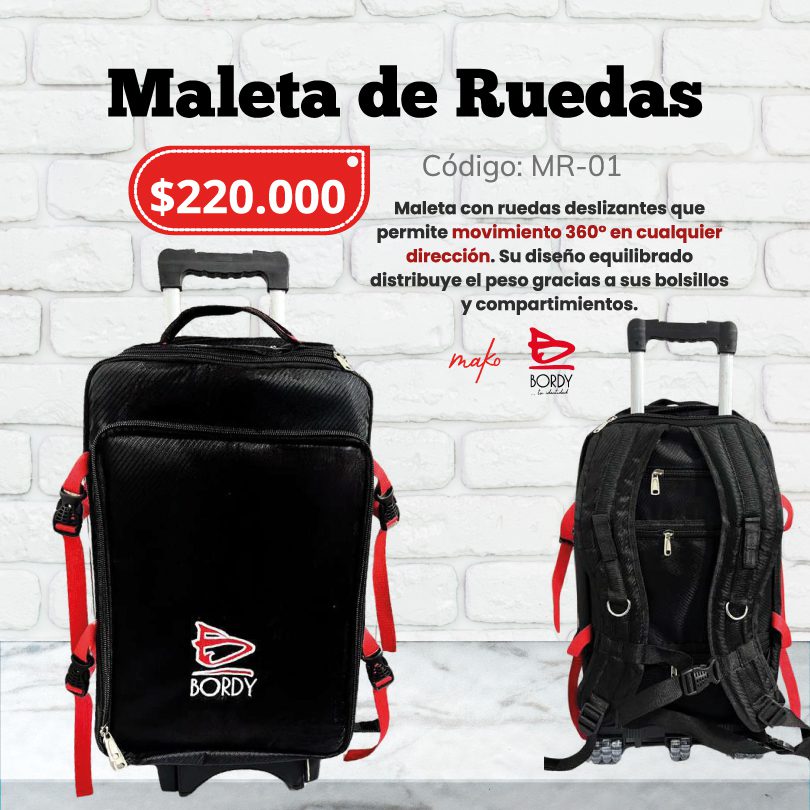 Maleta de Ruedas - Bordy