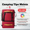 Camping tipo maleta
